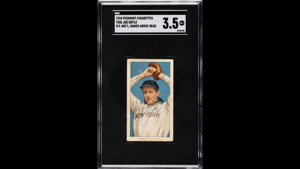 Charlotte NC family had rare undiscovered 1910 baseball card